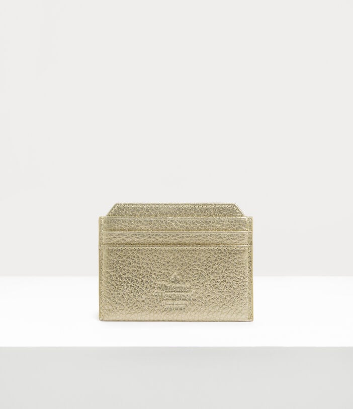 Vivienne Westwood GRAIN LEATHER SLIM CARD HOLDER